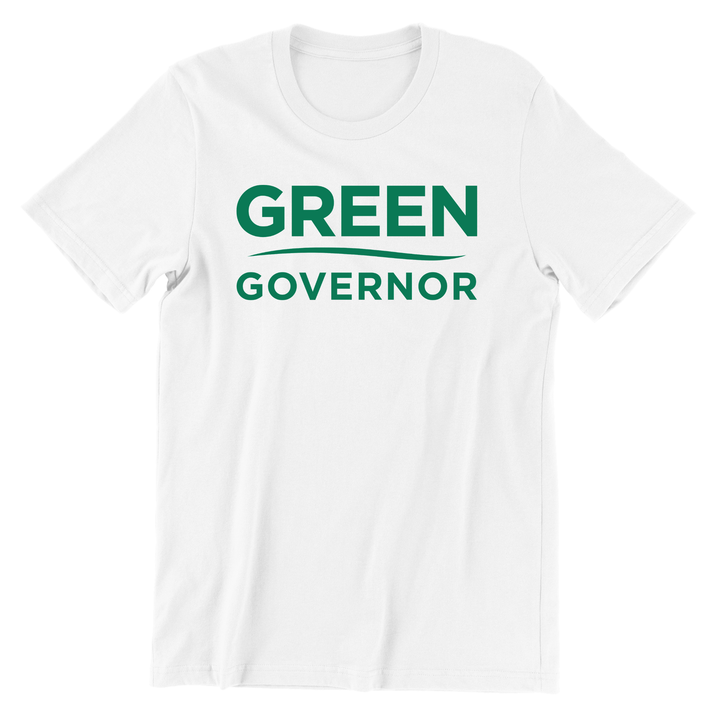 Green for Governor Logo Tee