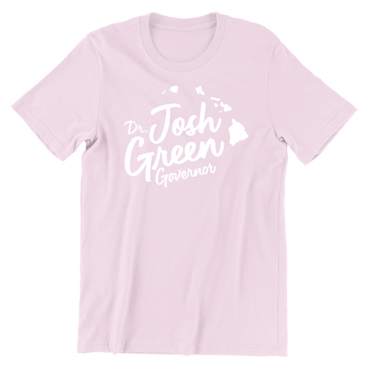 Green for Governor Pink Island Tee