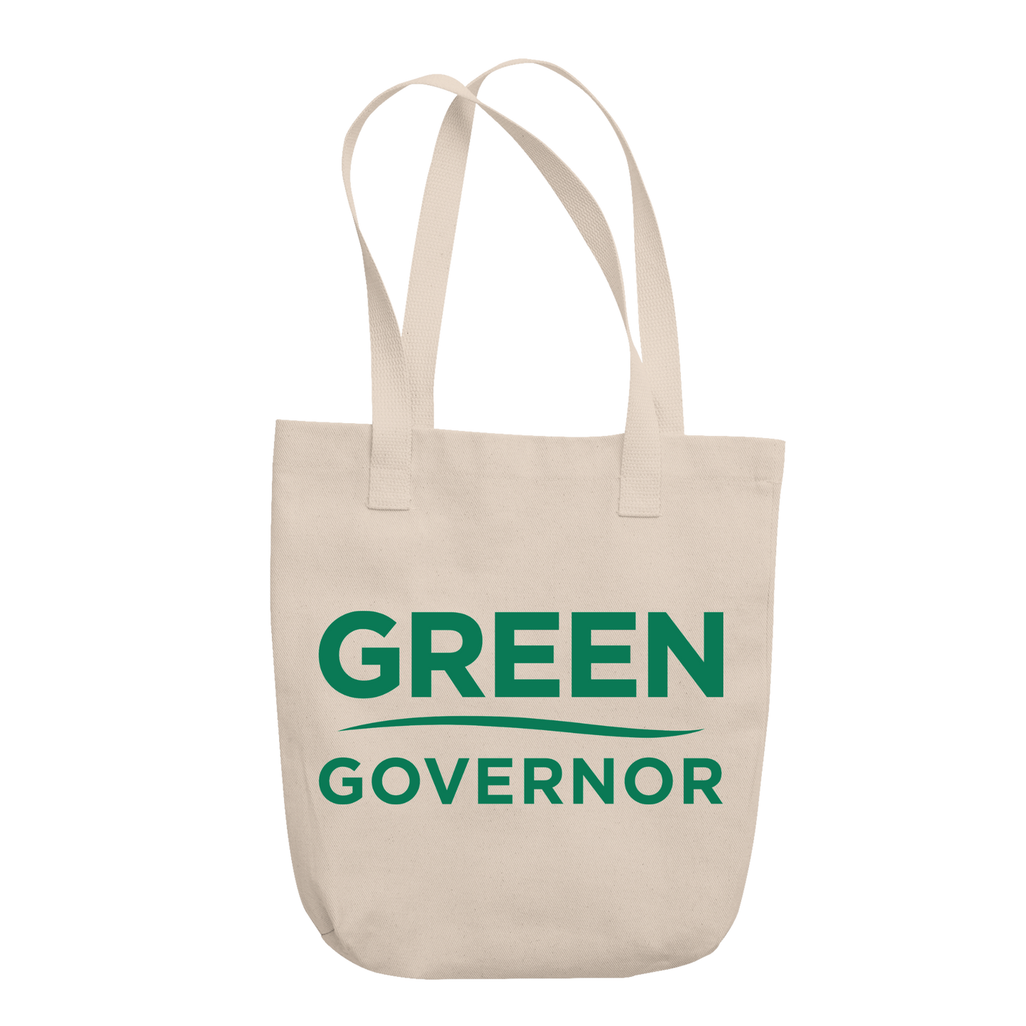 Green for Governor Logo Tote