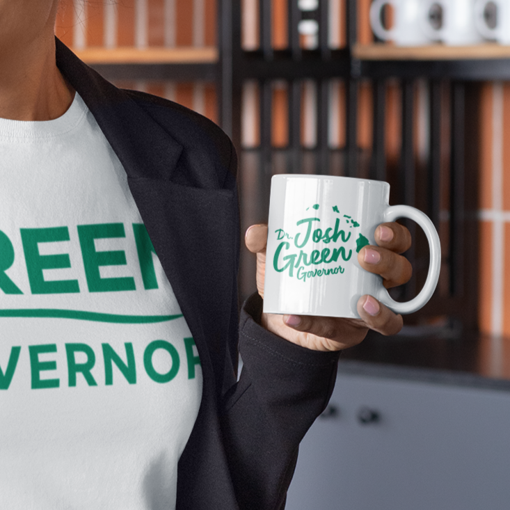 Green for Governor Mug